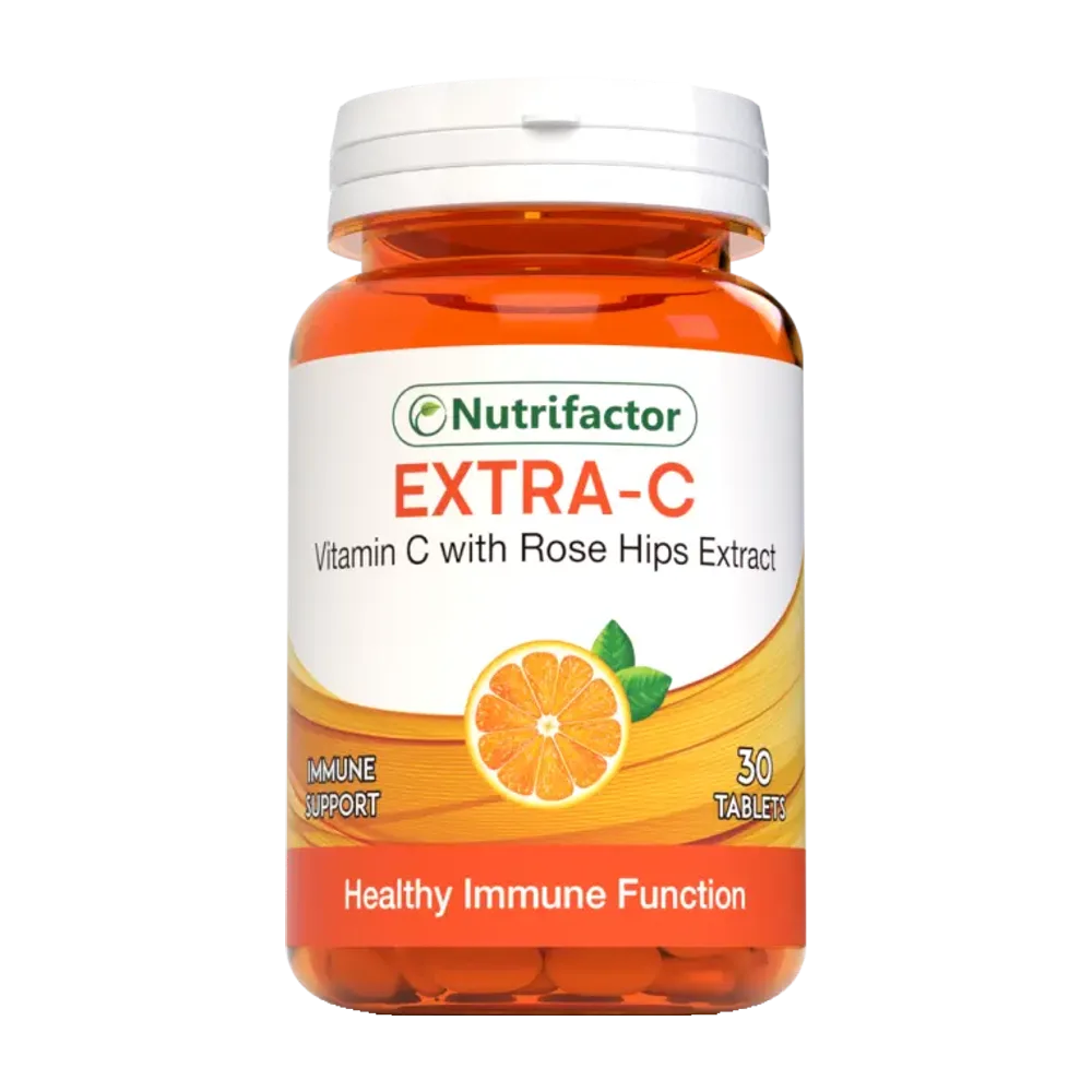 Extra-C Vit C 500 mg with Rose Hips 50 mg 30tablets