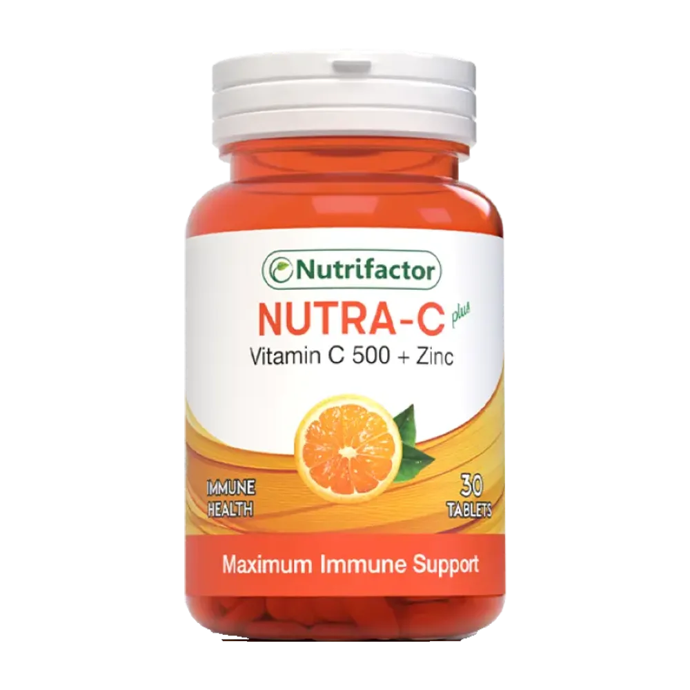 Nutra-C Plus Vitamin C 500 + Zinc 30 tablets