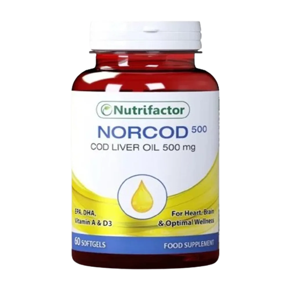 Norcod-500 (EPA, DHA, VITAMIN A & D3) 60 softgels
