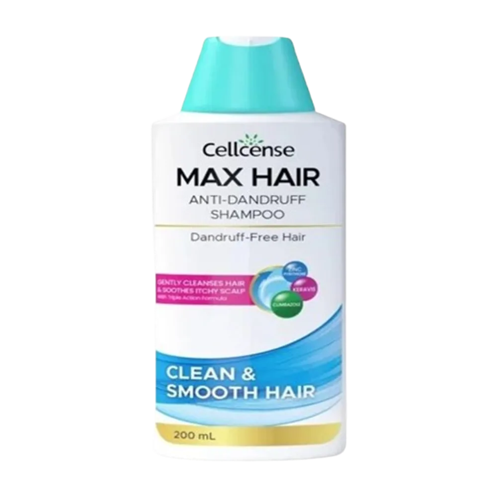 MAX HAIR DRY & DAMAGED SHAMPOO 200 ml ( CELLCENSE )