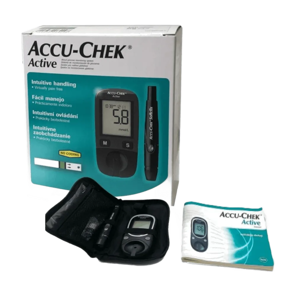 Aparat ACCU-CHECK ACTIVE – për matjen e nivelit të glukozës në gjak