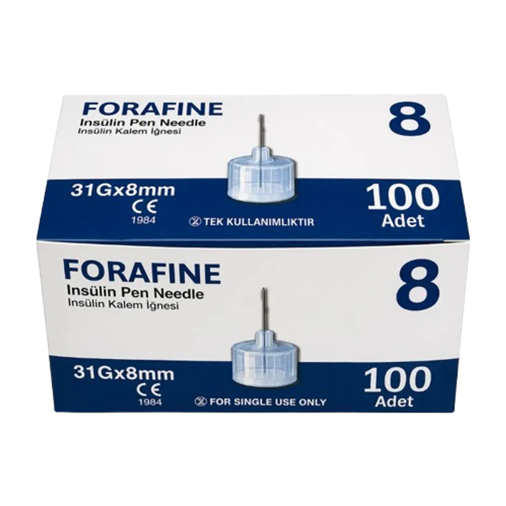 Gjilpëra për insulinë INSUPEN 8mm