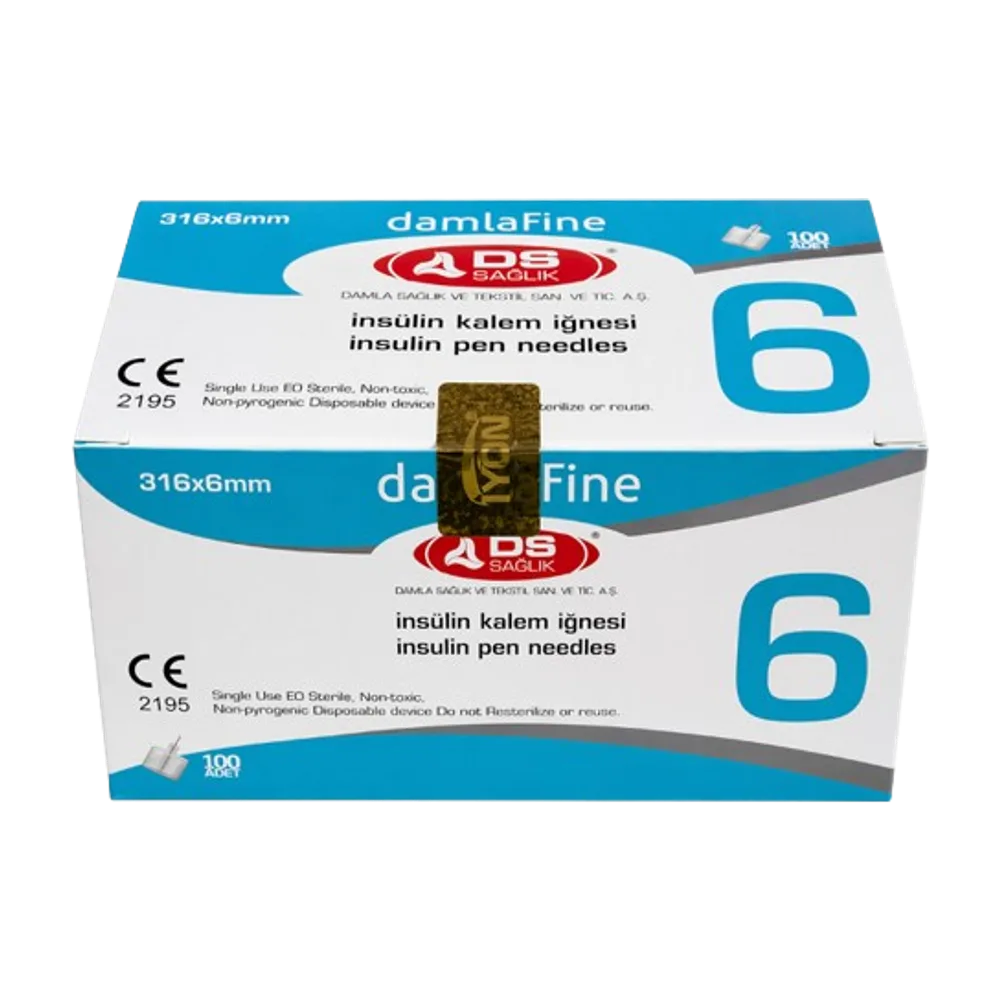 Gjilpëra për insulinë INSUPEN 6mm