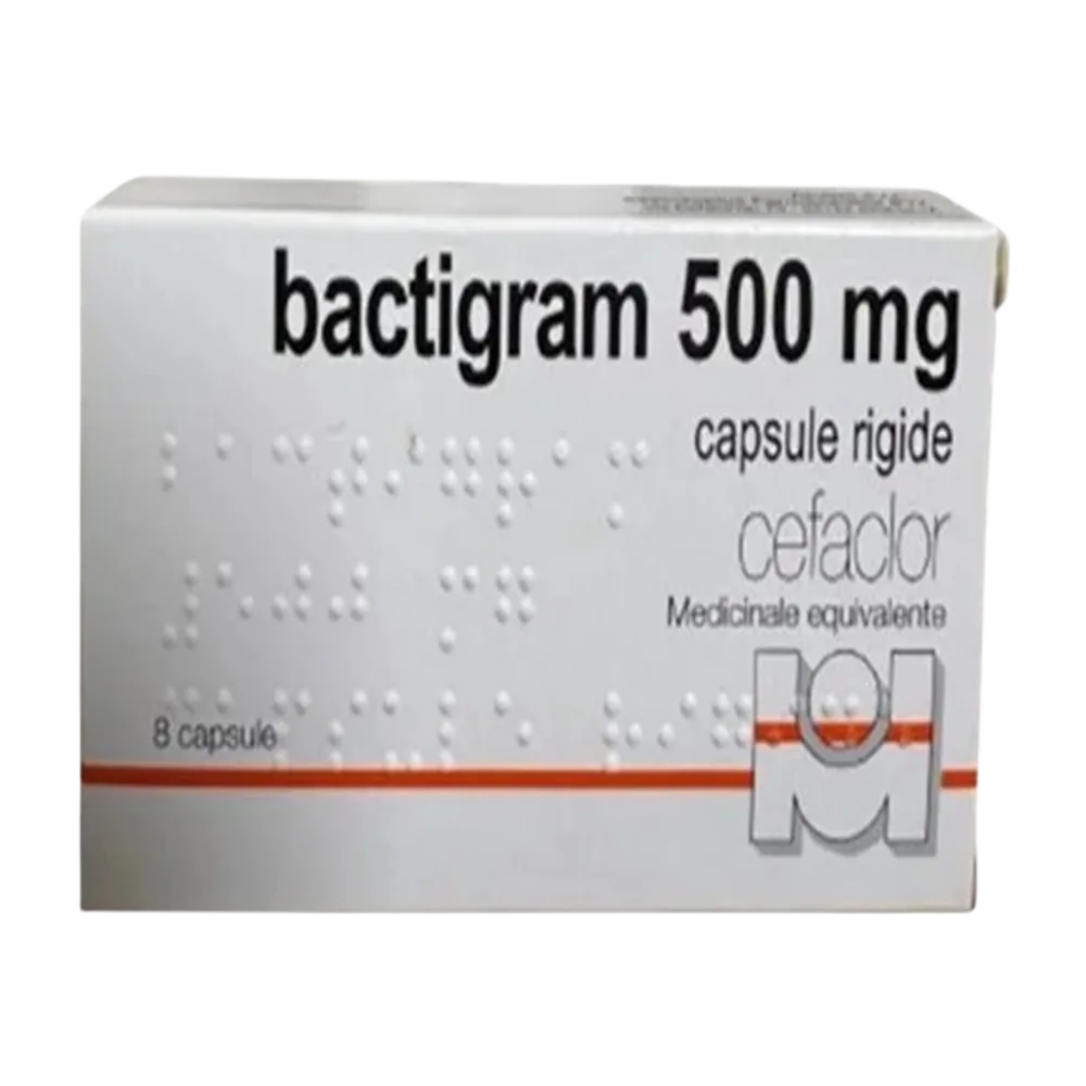 Bactigram 500 mg X 8capsule