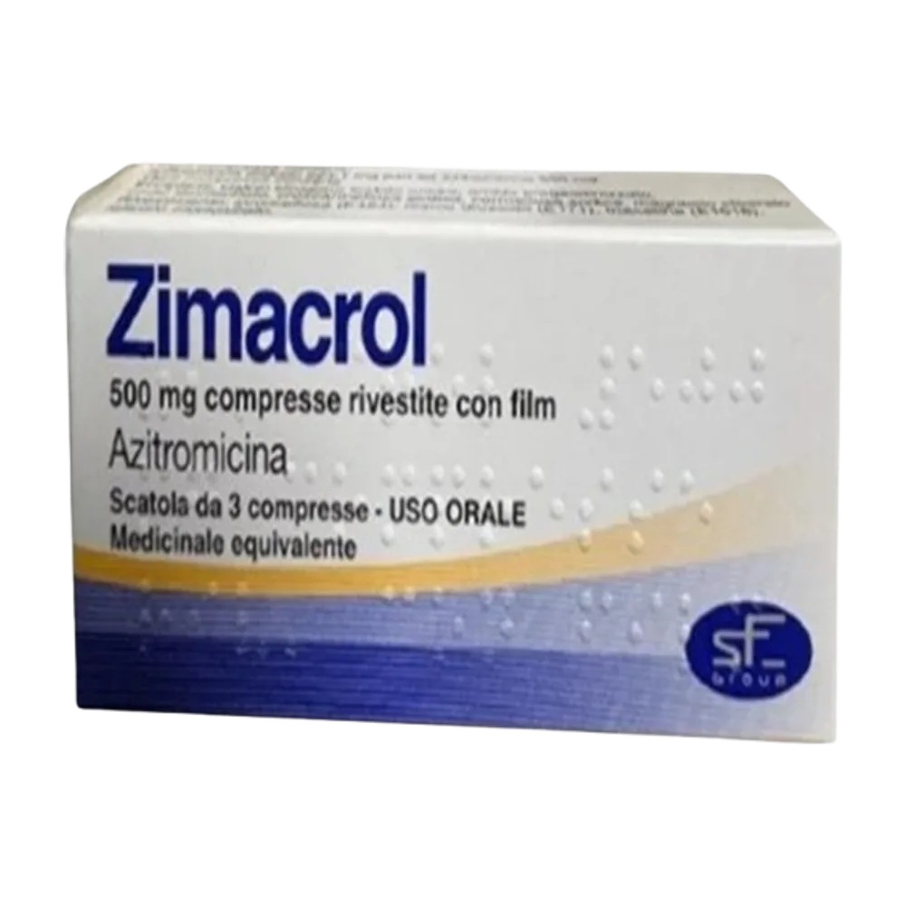 Zimacrol 500 mg X 3compresse