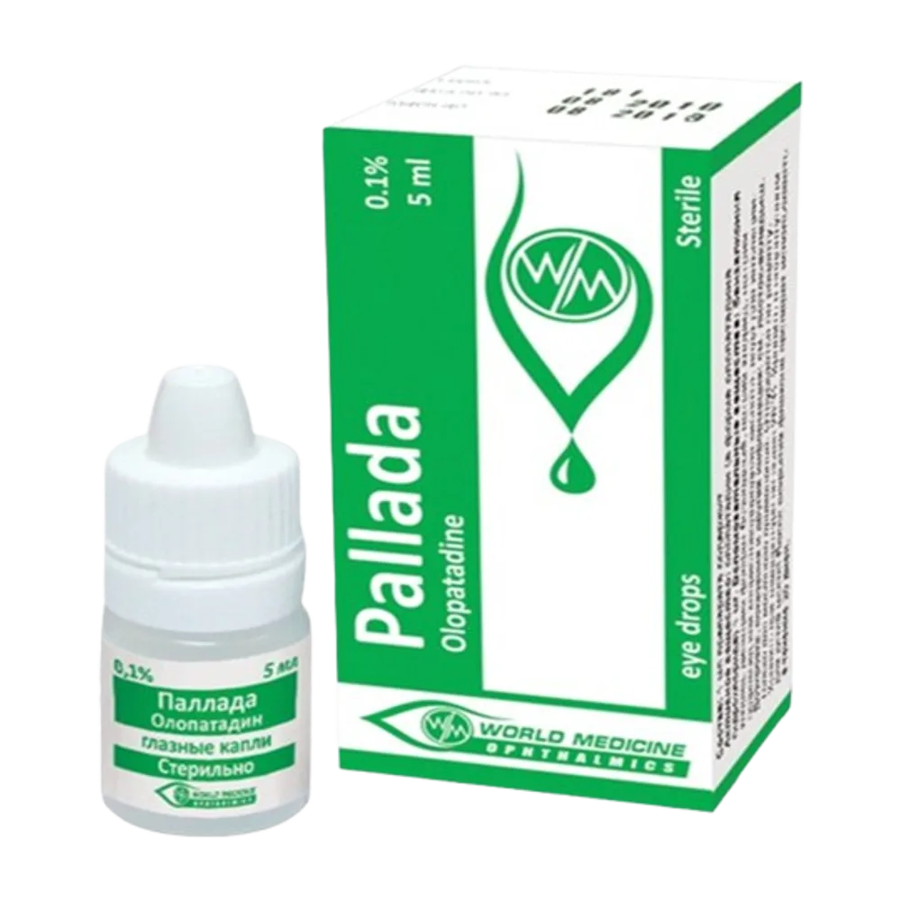 Pallada 0.1% 5 ml