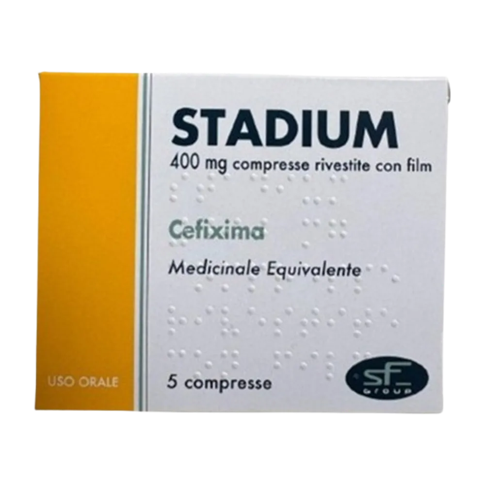 Stadium 400 mg X 5compresse