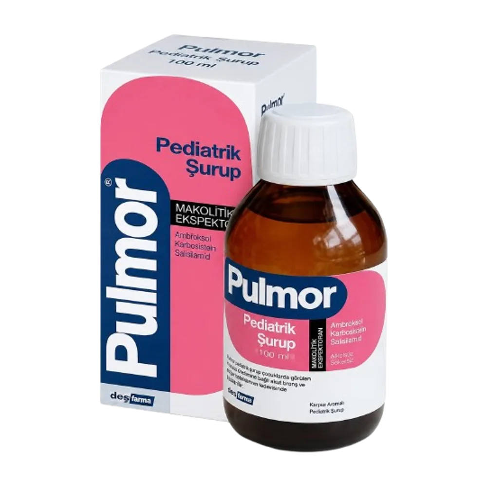 Pulmor pedriatic syrup 15 mg/5 ml 150 ml