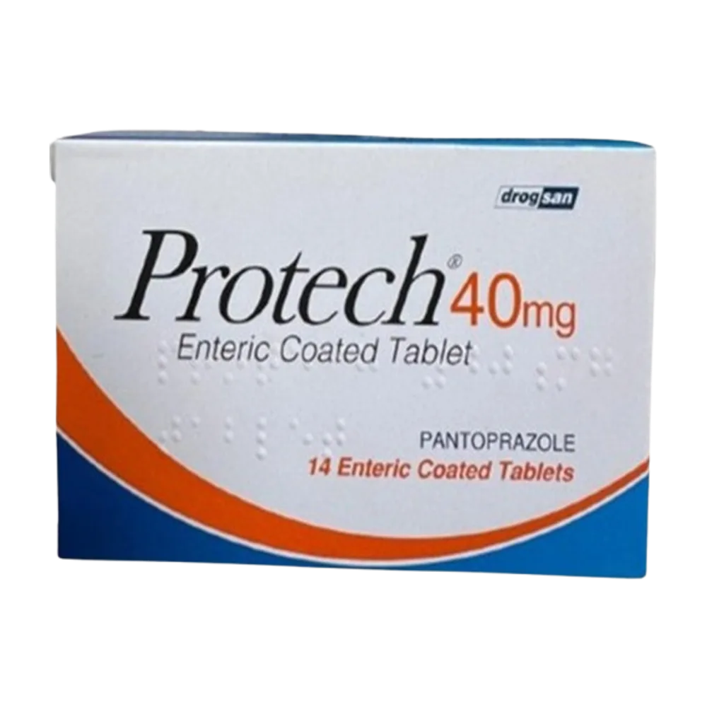 Protech 40 mg X 14tablets – pantoprazole