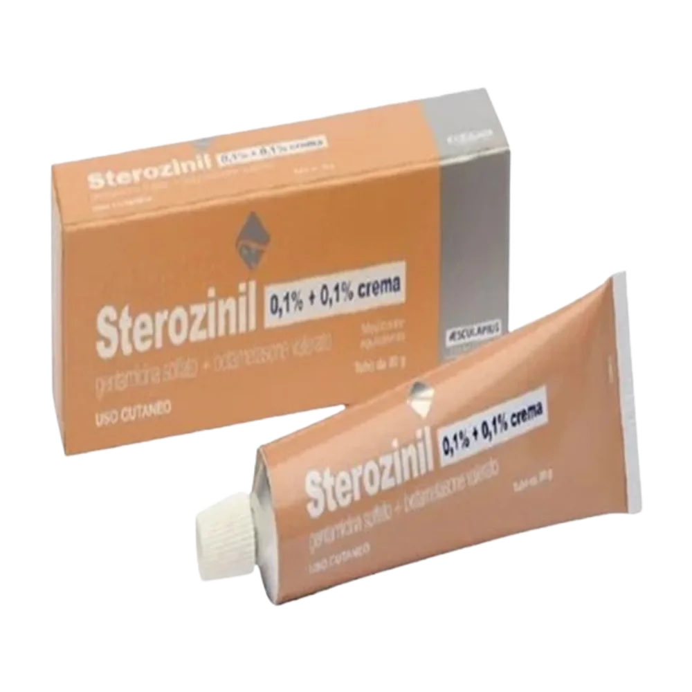Sterozinil 0.1% + 0.1% crema 30 g