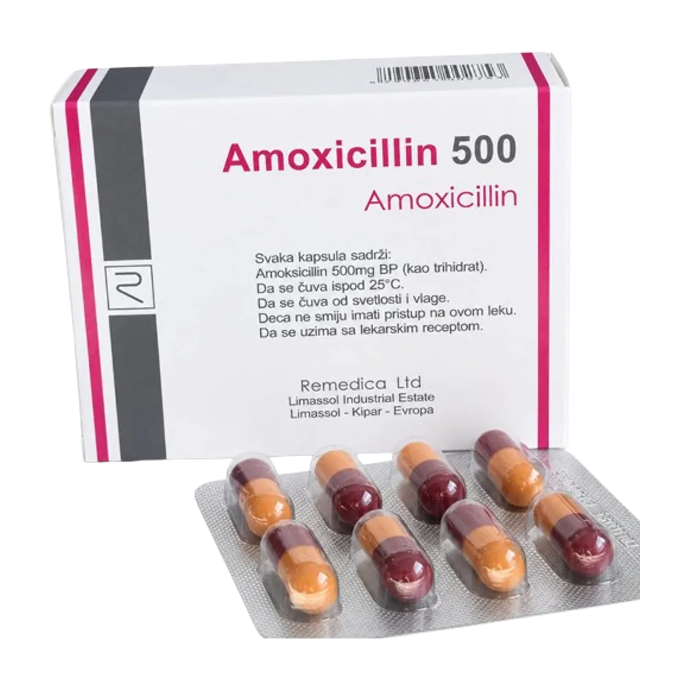 Amoxicillin 500 mg x 16 caps