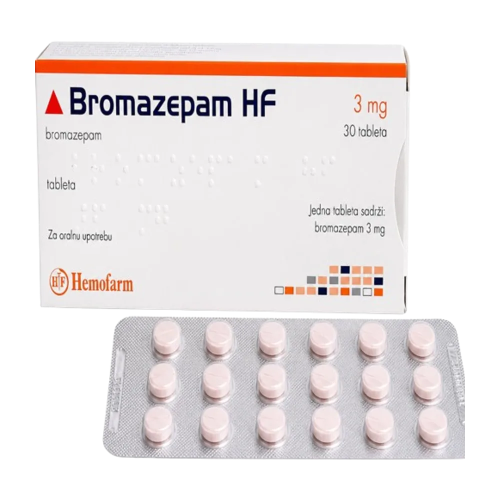 Bromazepam HF 3 mg x 30 tab