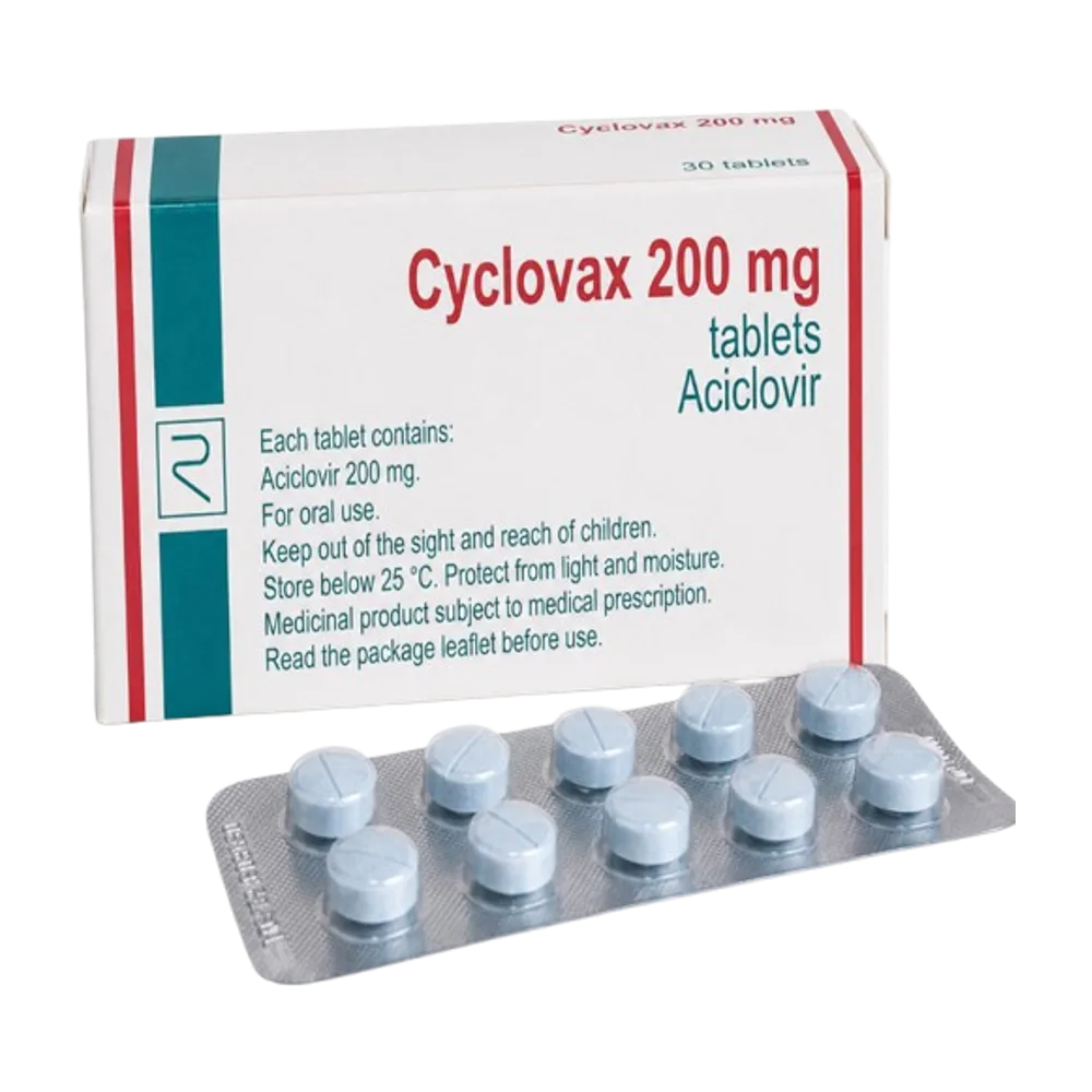 Cyclovax 200 mg x 30 tab