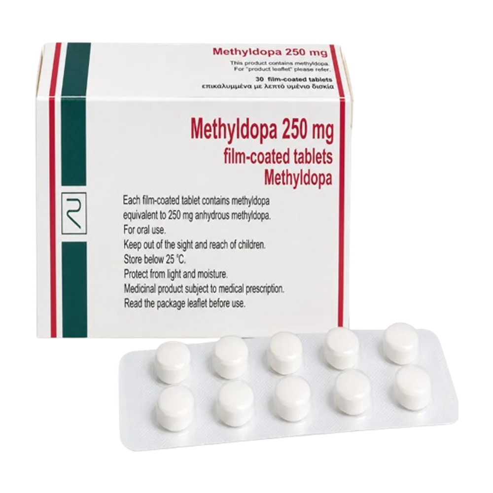 Methyldopa 250 mg x 30 tab