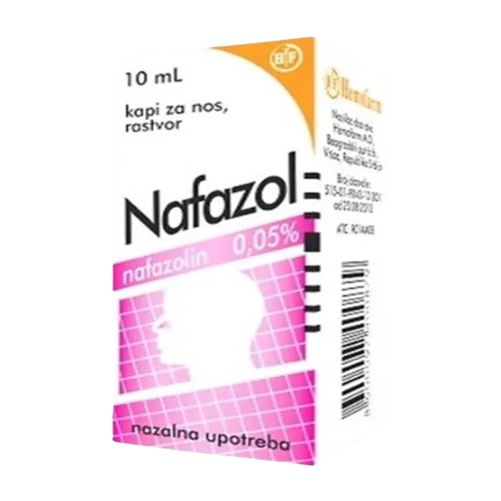 Nafazol 0.05% pika 10 ml