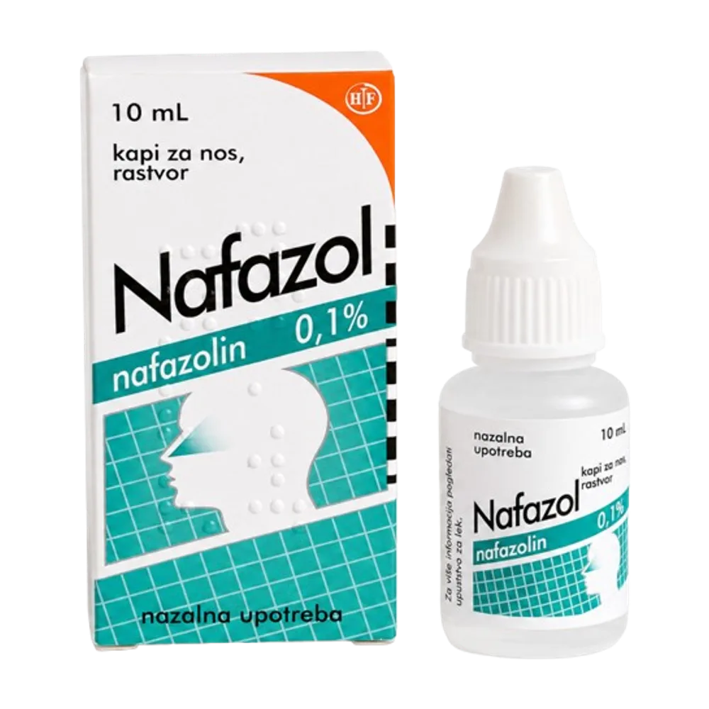 Nafazol 0.1% pika 10 ml
