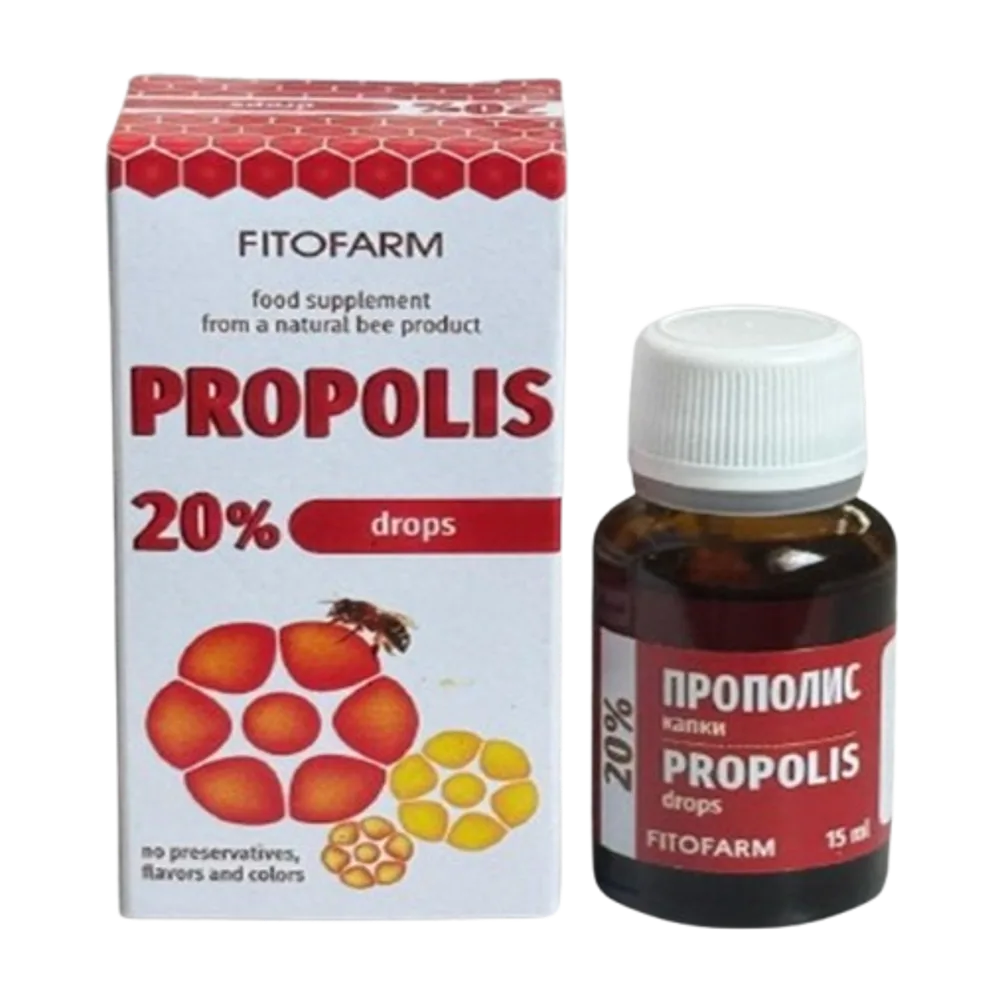 Propolis drops 20% 15 ml