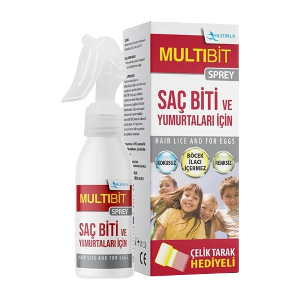 Multibit Spray Head Lice And Nits 100 ml