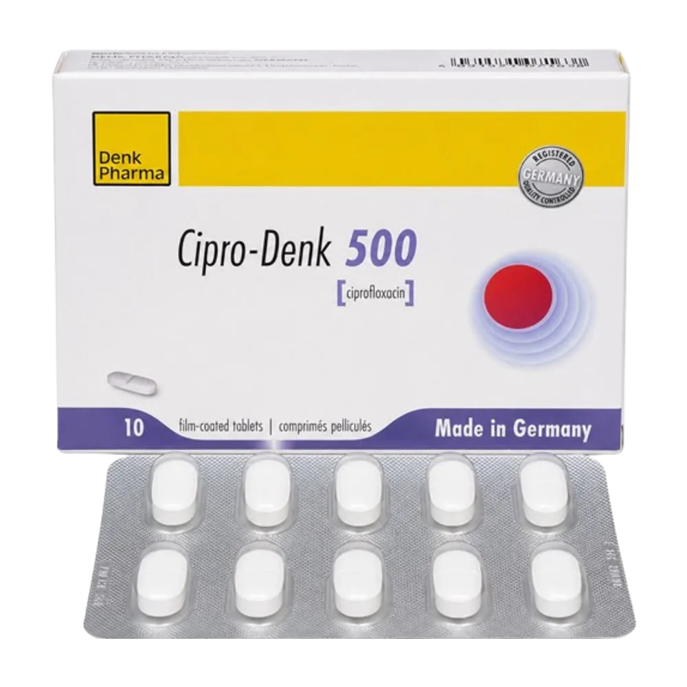 Cipro denk 500 mg 10tableta
