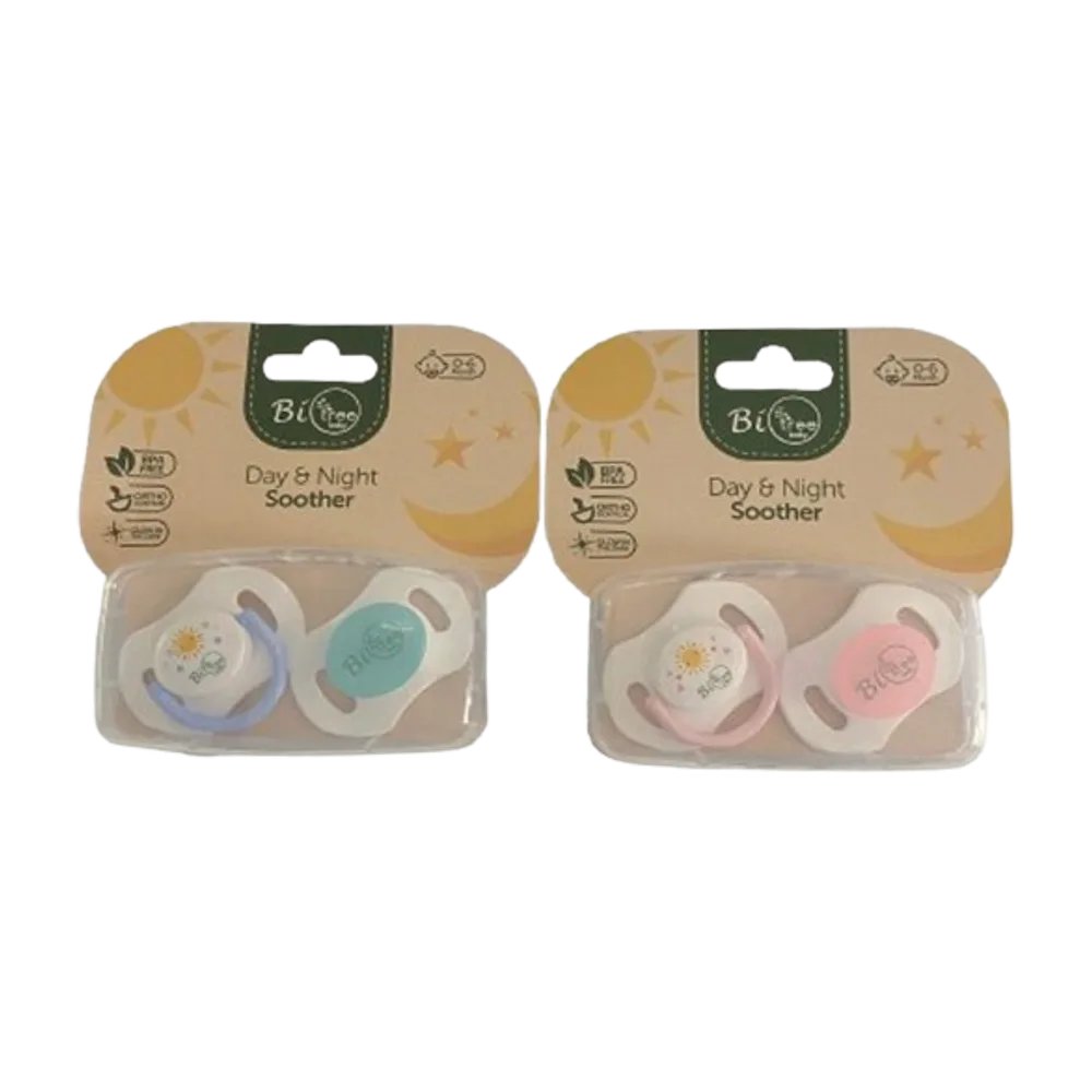 Day & Night Soother 0-6Month (Bio Tree)