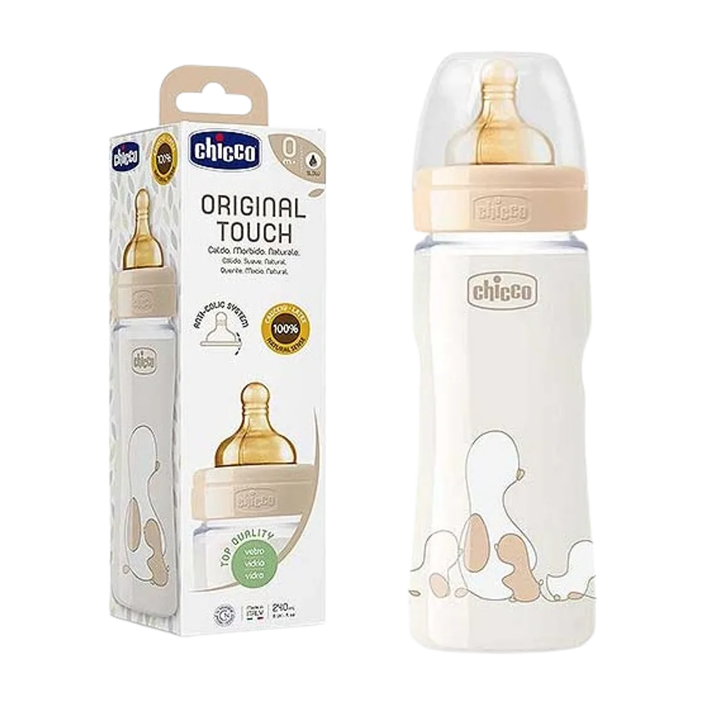 Chicco Shishe Qelqi Krem 240 ml 0M+