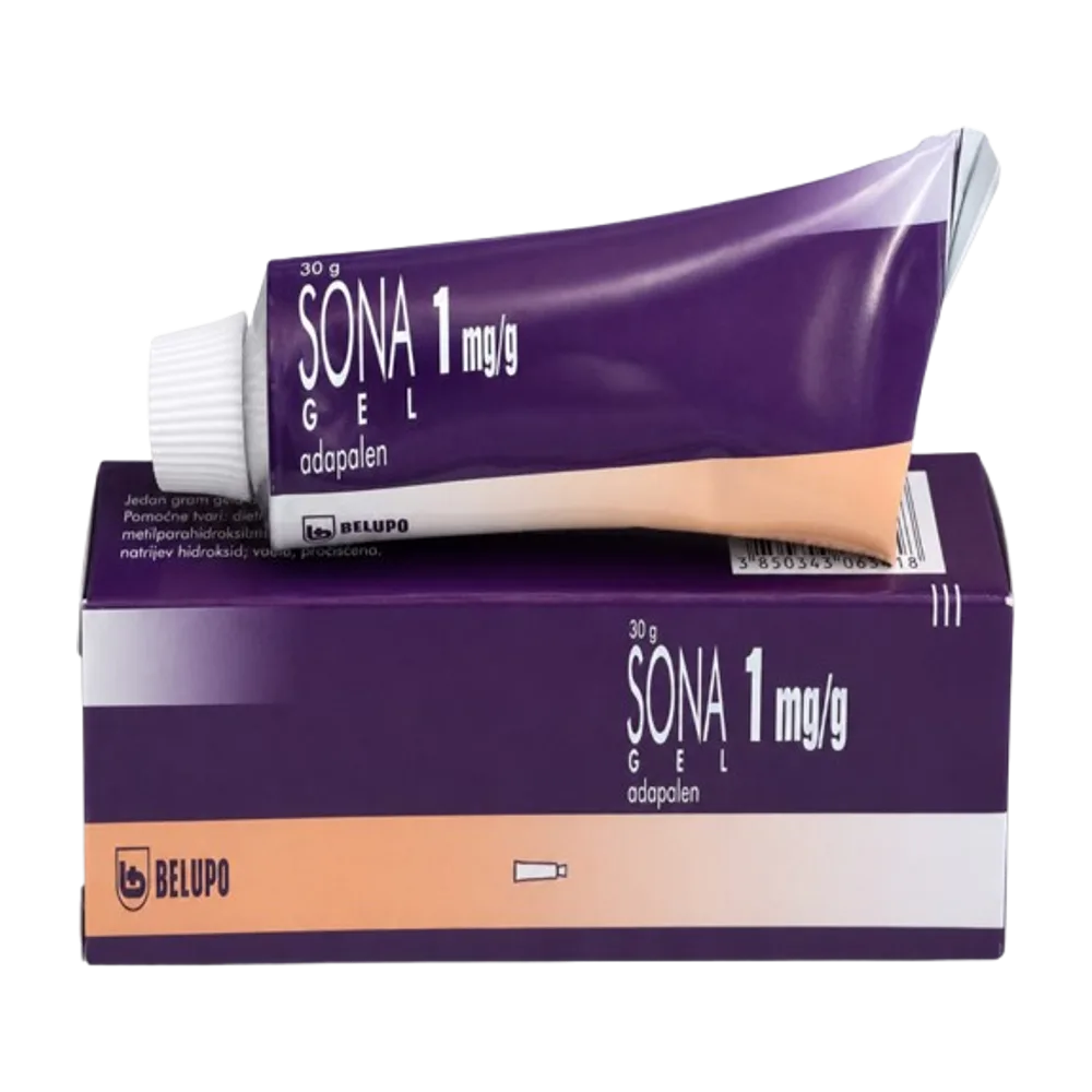 Sona adapalen gel 1 mg/30 g
