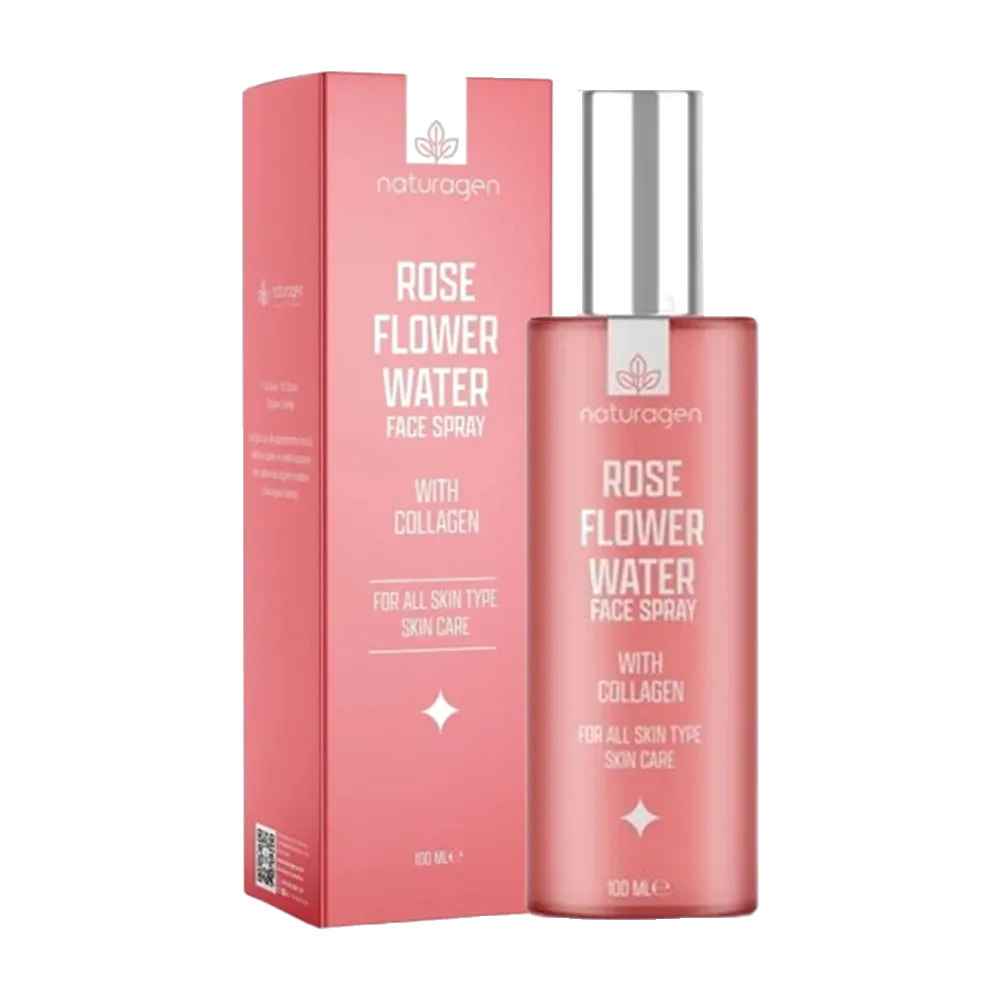Rose Flower Water Face Spray +Collagen 100 ml