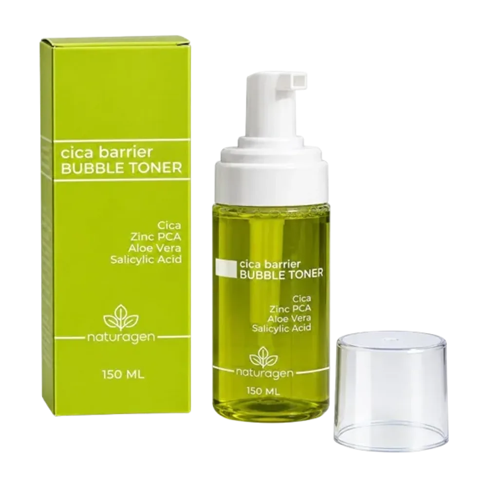 Bubble toner cica zinc PCA aloe vera salicylic acid 150 ml