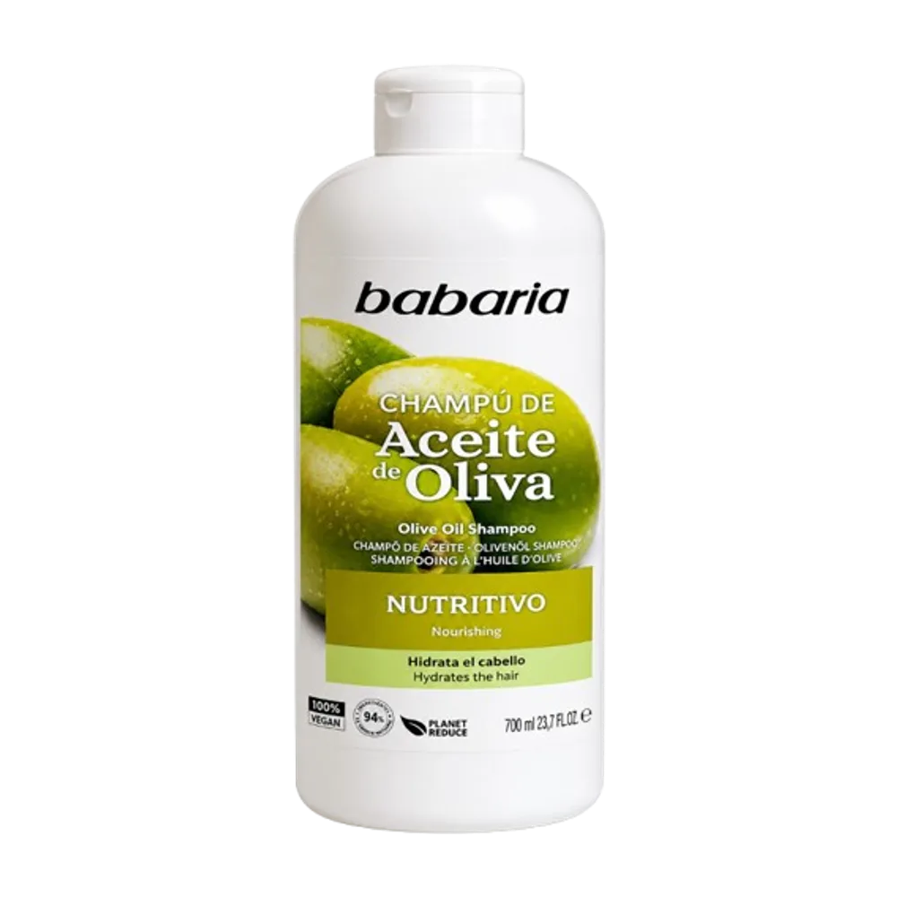 Babaria aceite de oliva shampoo 700 ml