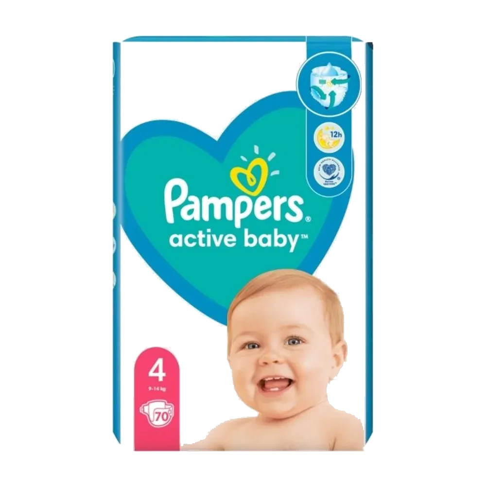 Pampers Active Baby (4) 9-14 kg A70