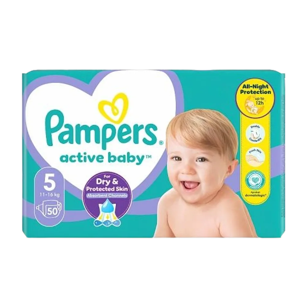 Pampers Maxi Pack Nr (5) 11-16 kg A50