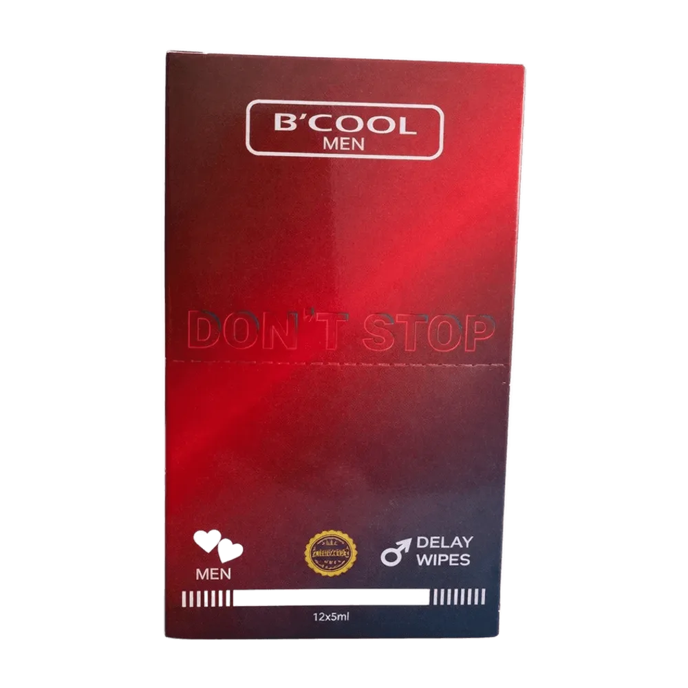 Don’t stop delay wipes 12X5ml