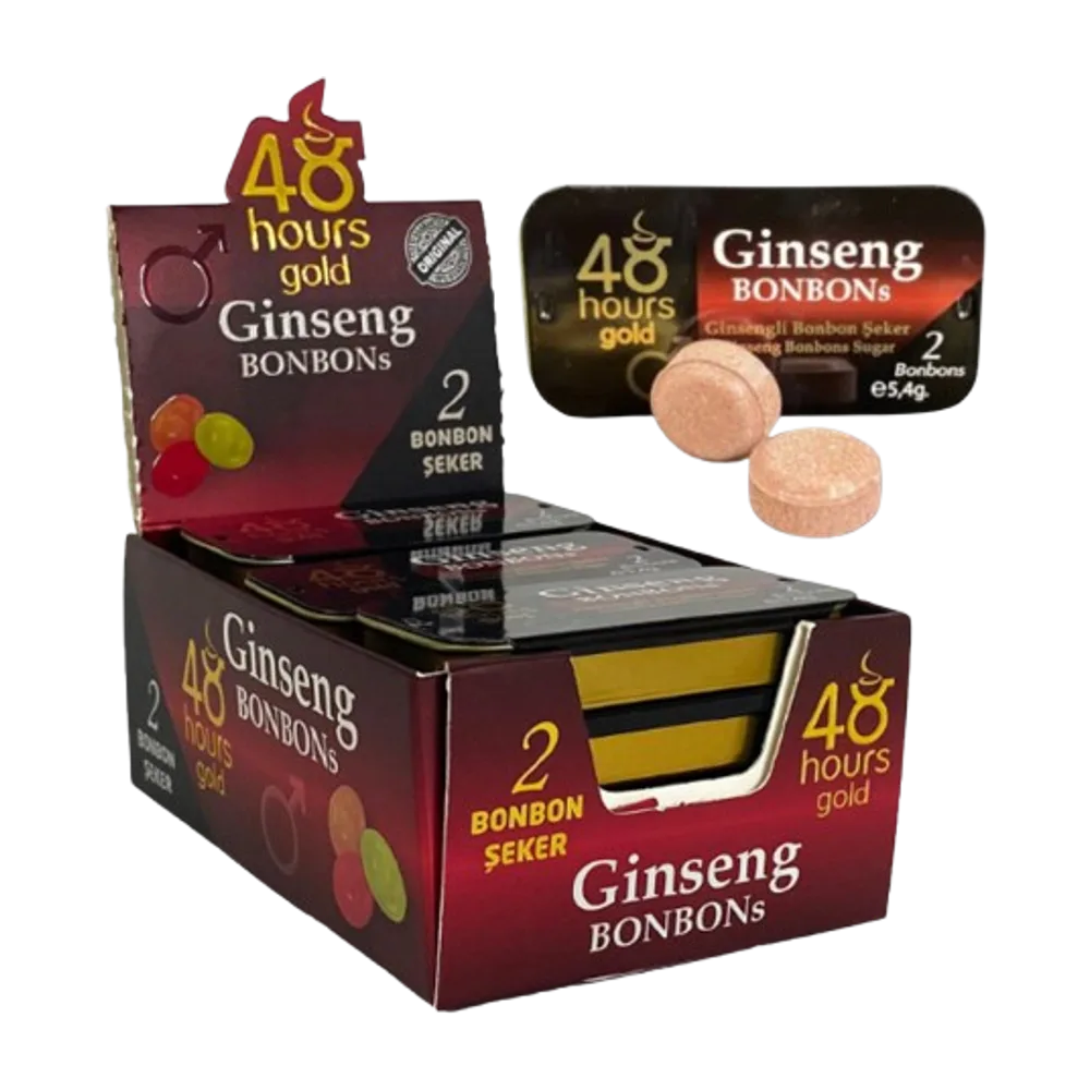 Ginseng Bonbons 48 Hours Gold A2 x 12