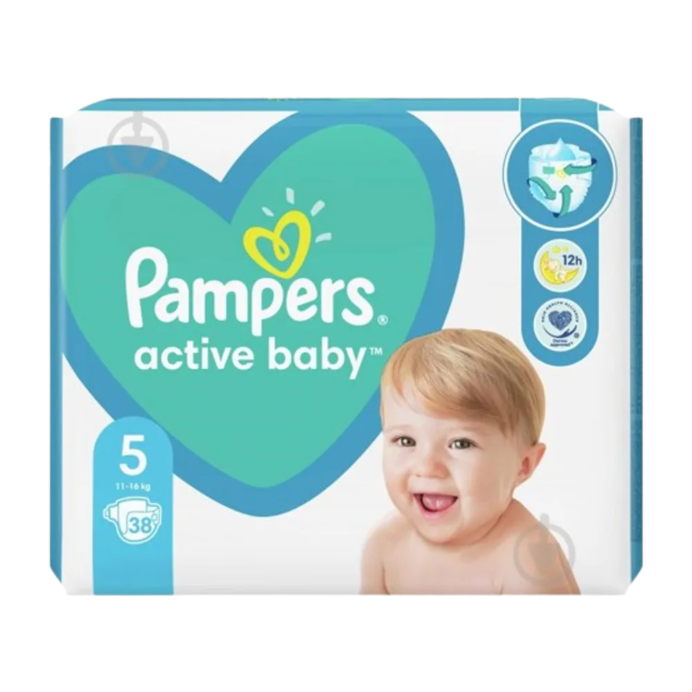 Pampers Active Baby (5) 11-16 kg A38