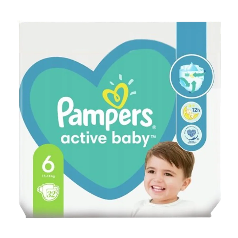Pampers Active Baby (6) 13-18 kg A32