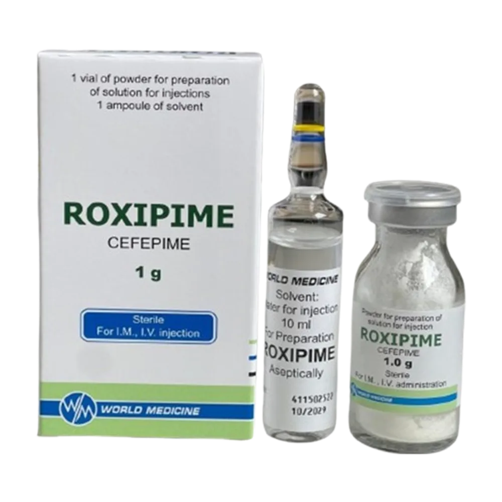 Roxipime amp 1 g i.m/i.v