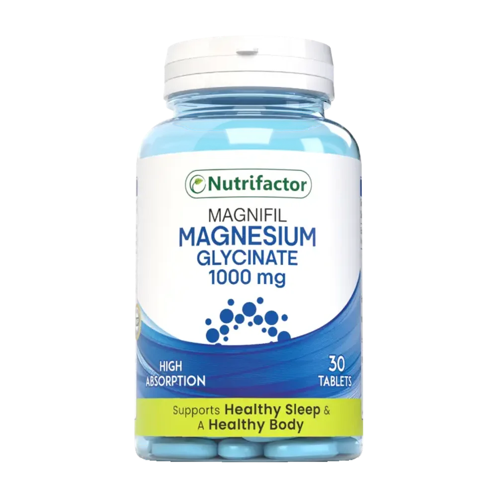 Magnifil magnesium gylcinate 1000 mg 30tablets