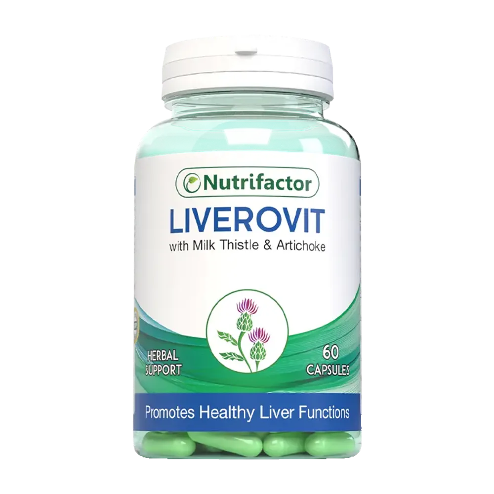 Liverovit with milk thistle & artichoke 60capsules