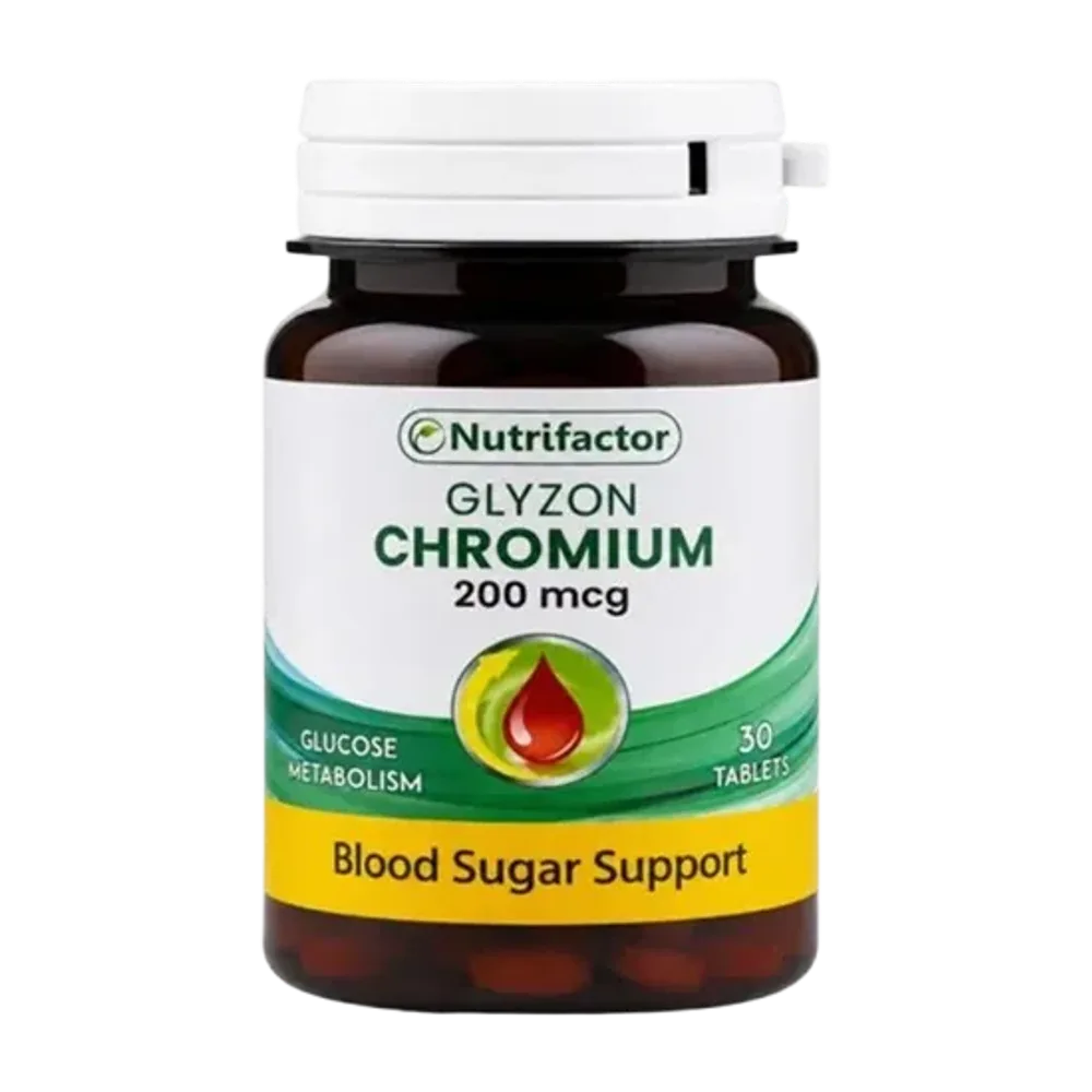 Glyzon chromium 200 mcg 30tablets