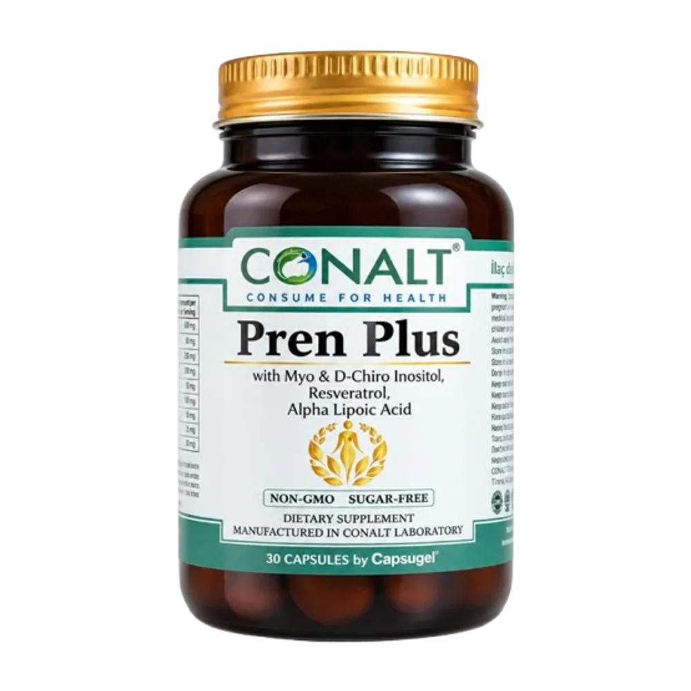 Pren plus myo d-chiro inositol resveratrol alpha lipoic acid 30capsules