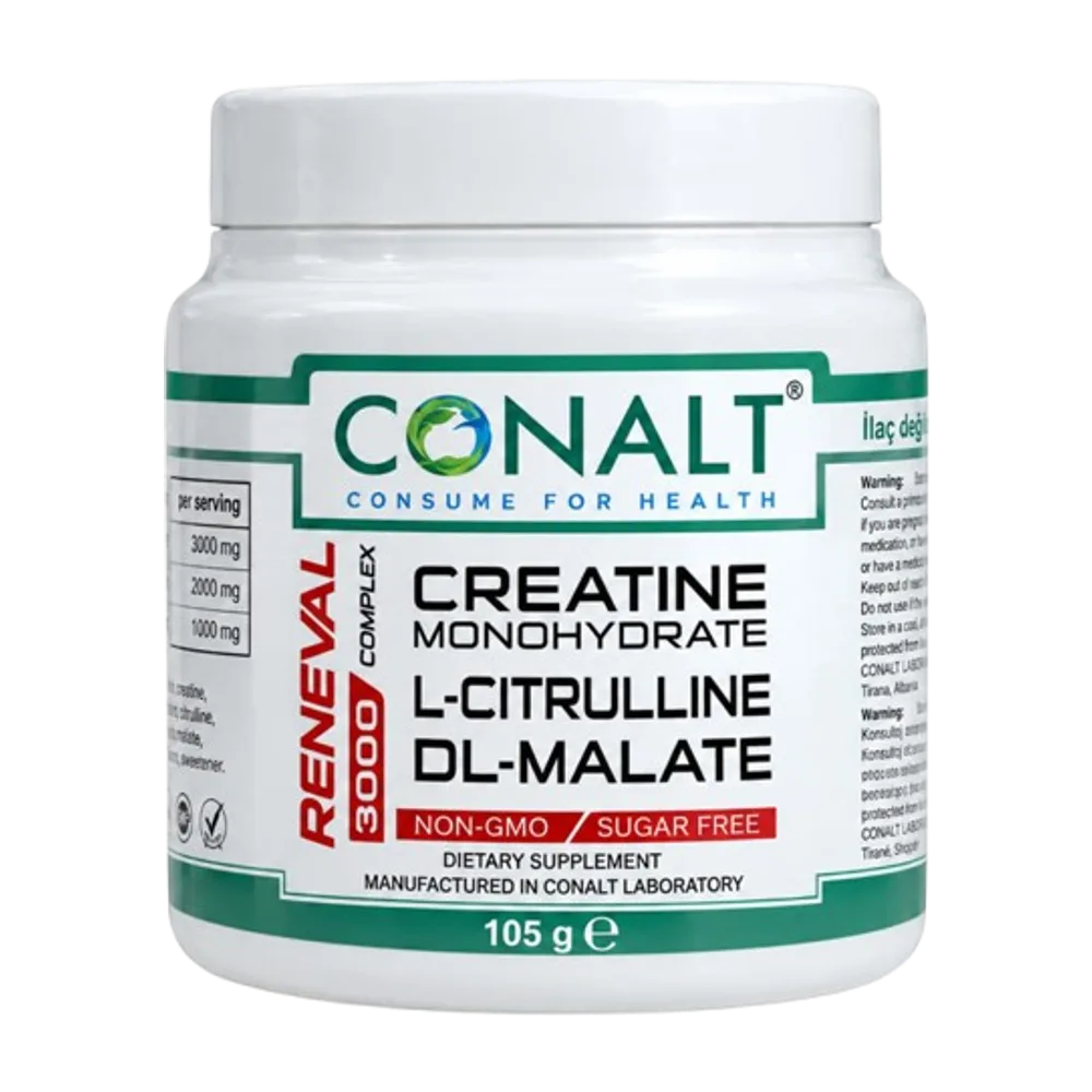 Creatine monohydrate l-citrulline dl-malate 3000 mg/105 g