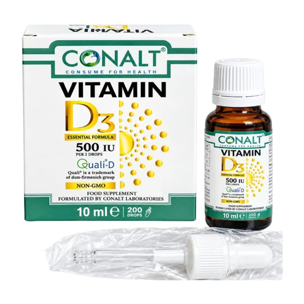 Vitamin D3 500IU drops 10 ml