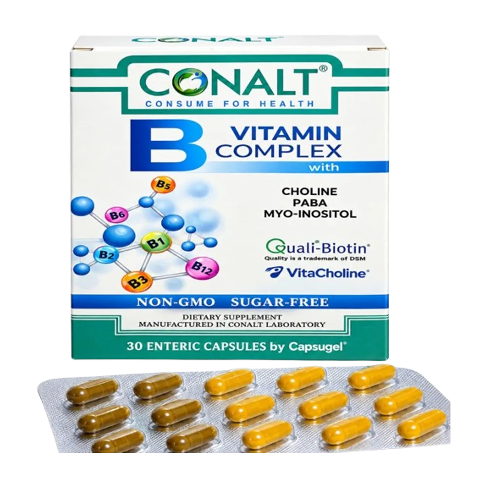 Vitamin B complex choline paba myo inositol 30capsules