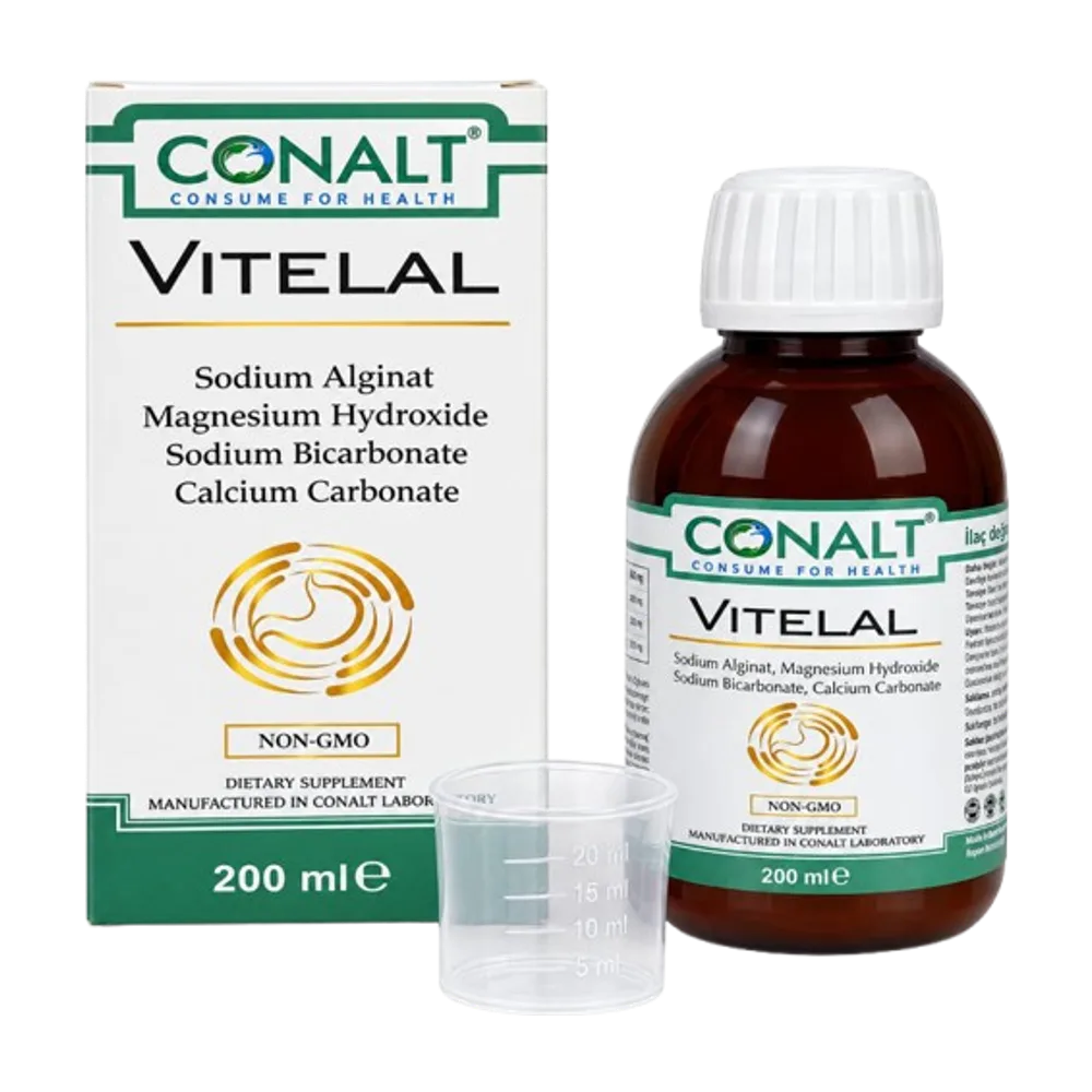 Vitelal sod alg + mag hyd + sod bic +cal carb 200 ml