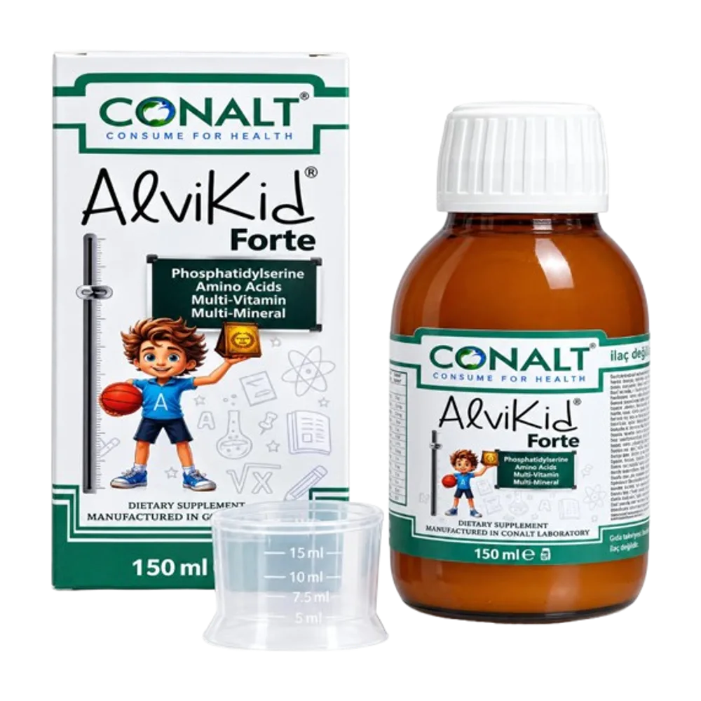 Alvikid forte phosphatidylserine amino acid multivitamin + mineral 150 ml