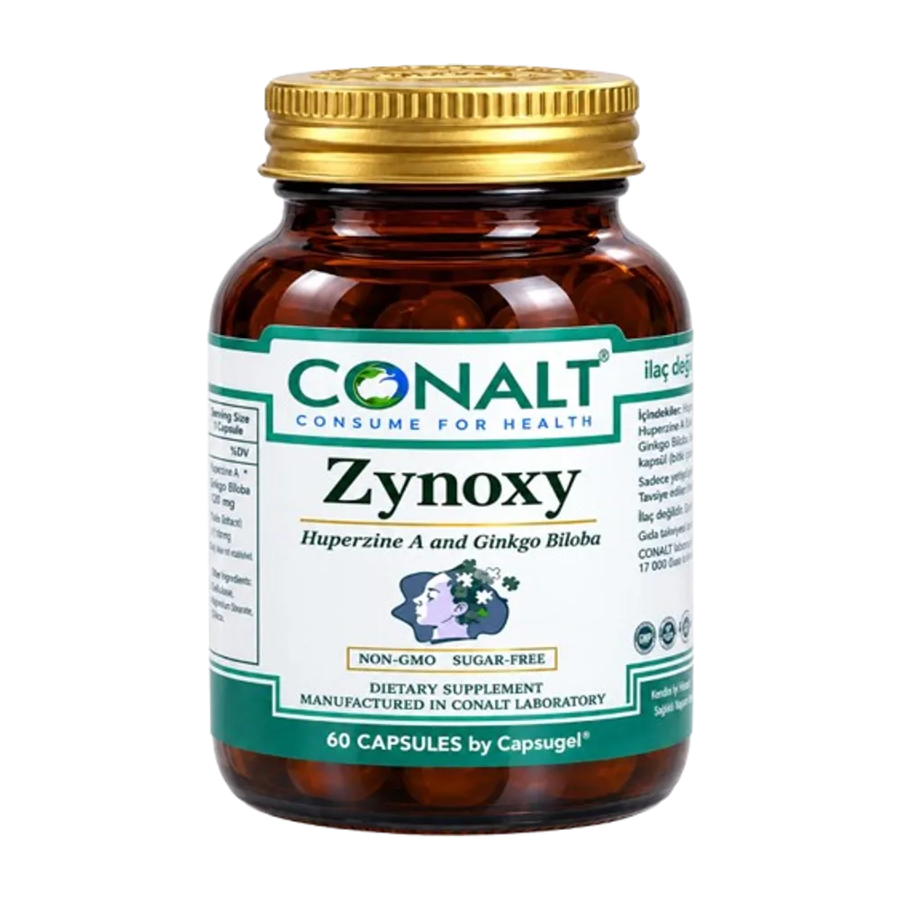 Zynoxy huperzine a ginkgo biloba 60capsules