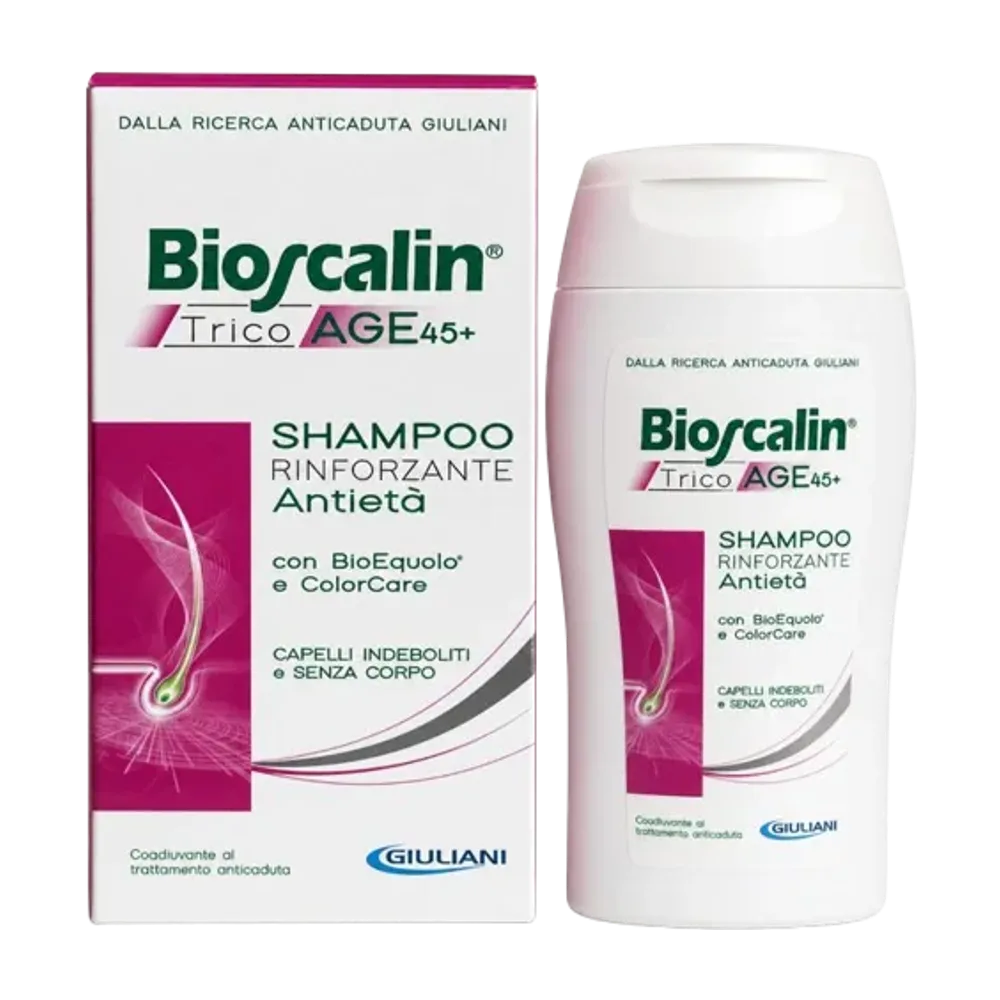 Bioscalin trico age 45+ shampoo rinforzante antieta 200 ml
