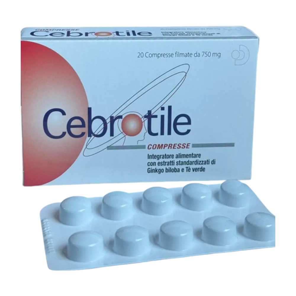 Cebrotile 750 mg X 20compresse