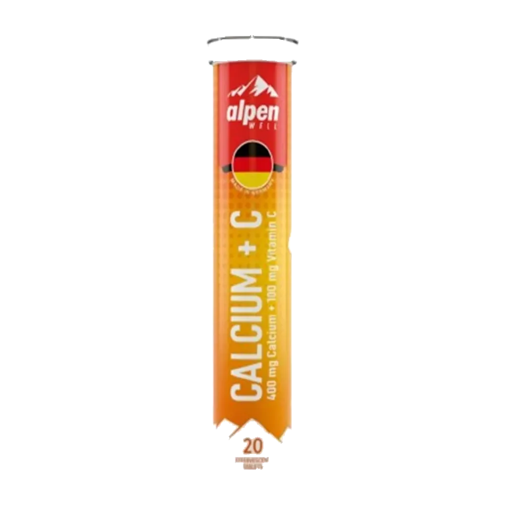 Calcium 400 mg + Vit C 100 mg 20eff