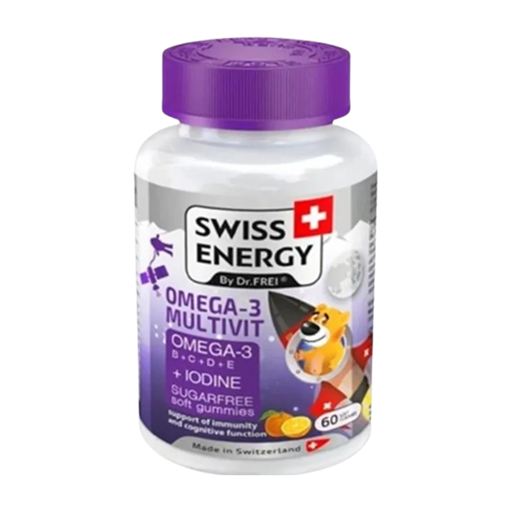 SOFT GUMMIES OMEGA-3 MULTIVIT A60